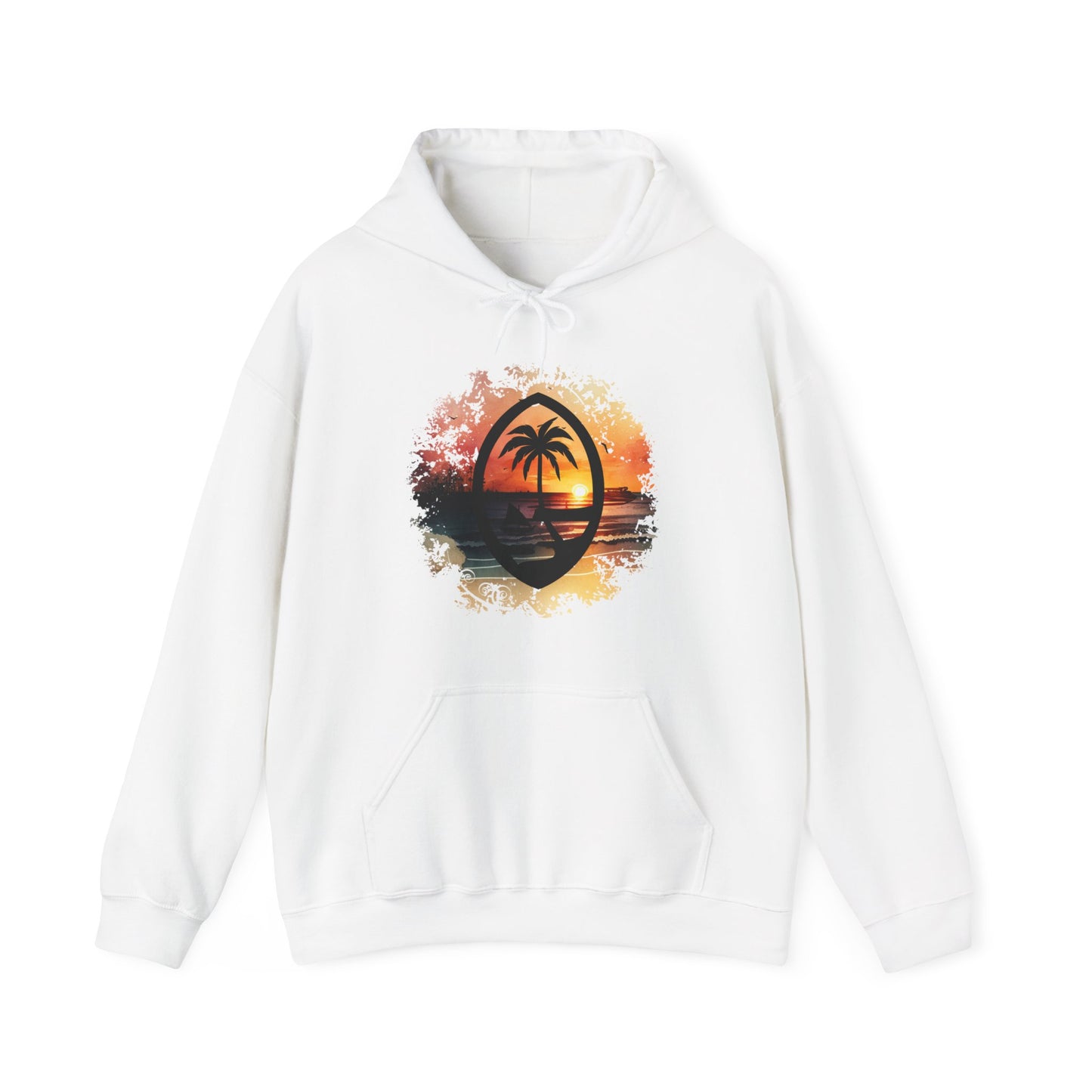 Guam Sunset Unisex Heavy Blend™ Hooded Sweatshirt