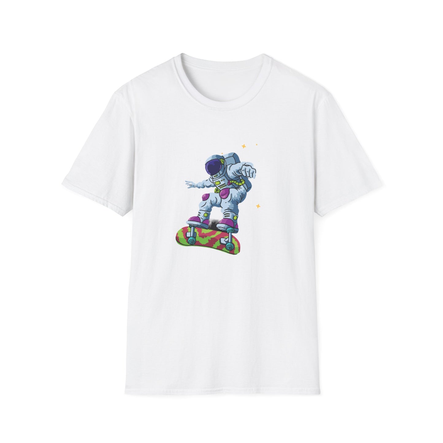 Astro Skate Unisex Softstyle T-Shirt