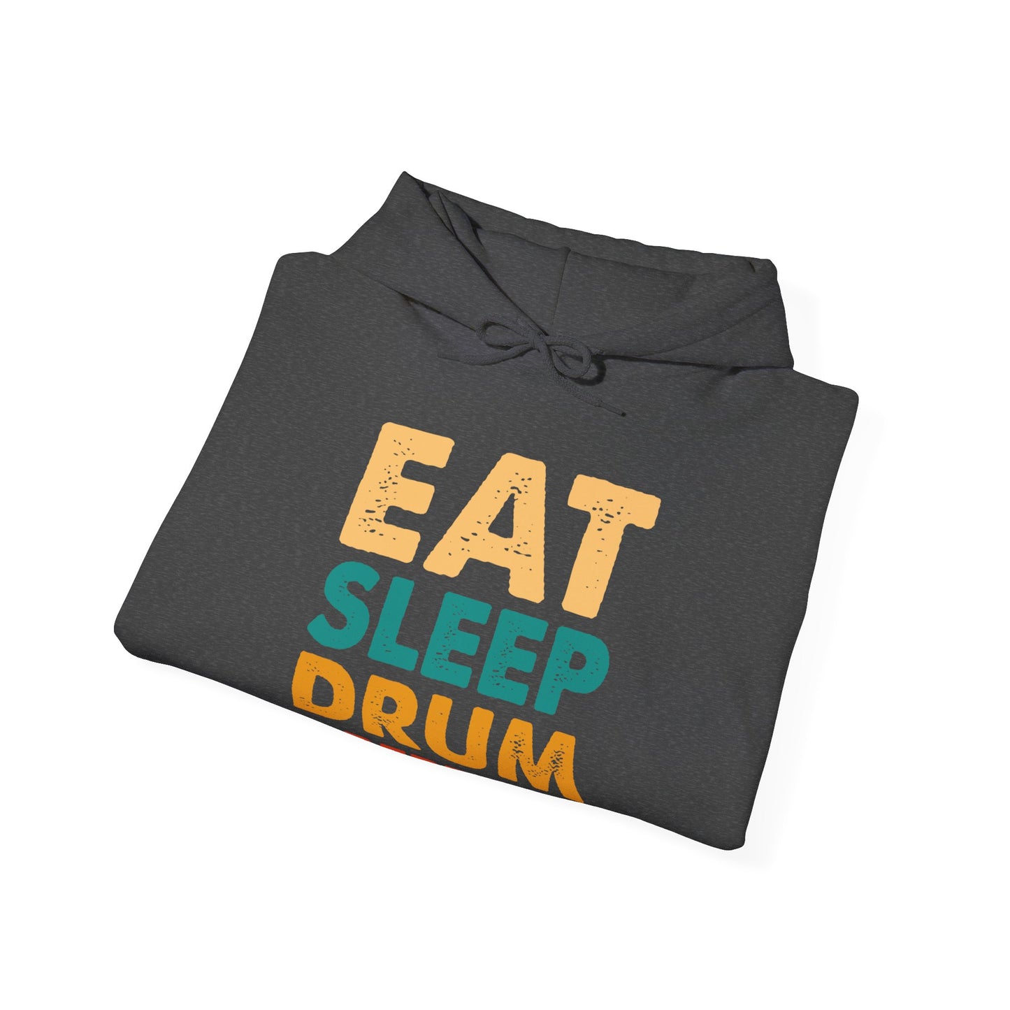 Eat. Sleep. Drum. Repeat. Unisex Heavy Blend™ Hooded Sweatshirt