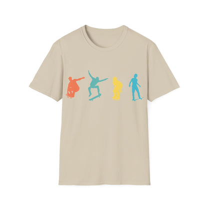 Skate Elements Unisex Softstyle T-Shirt