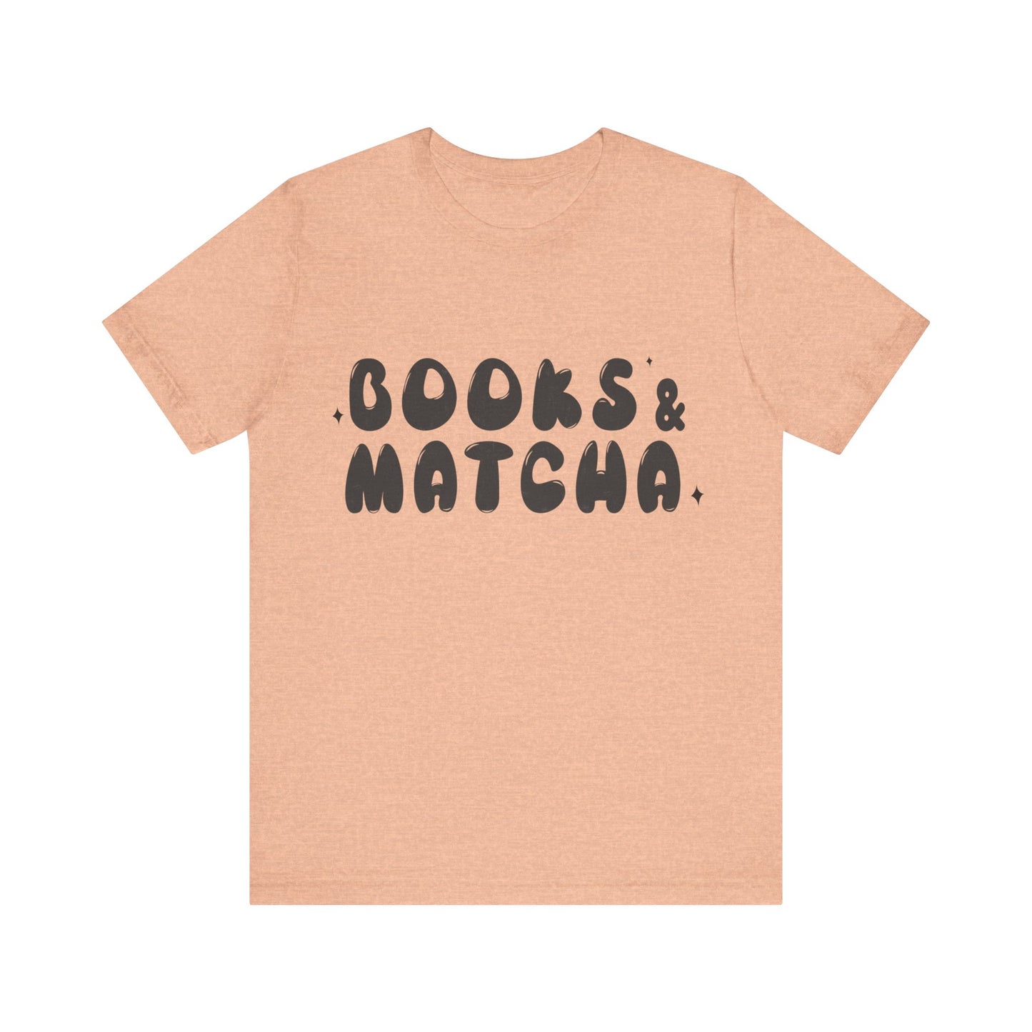 Books and matcha Unisex Jersey Short Sleeve Tee