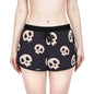 Black Skull  Relaxed Shorts