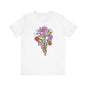 Skeleton Bouquet Unisex Jersey Short Sleeve Tee