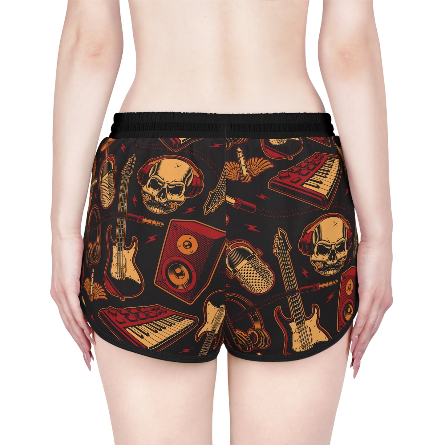 Rock Band Relaxed Shorts