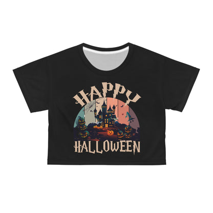 Happy Halloween Crop Tee