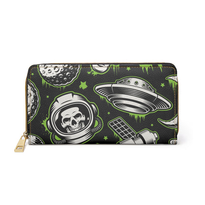 UFO Zipper Wallet