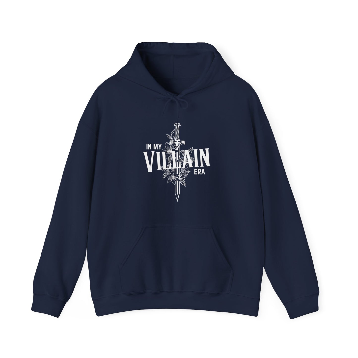 In my villain era Unisex Heavy Blend™ Hooded Sweatshirt