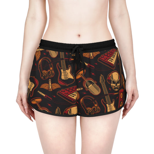 Rock Band Relaxed Shorts