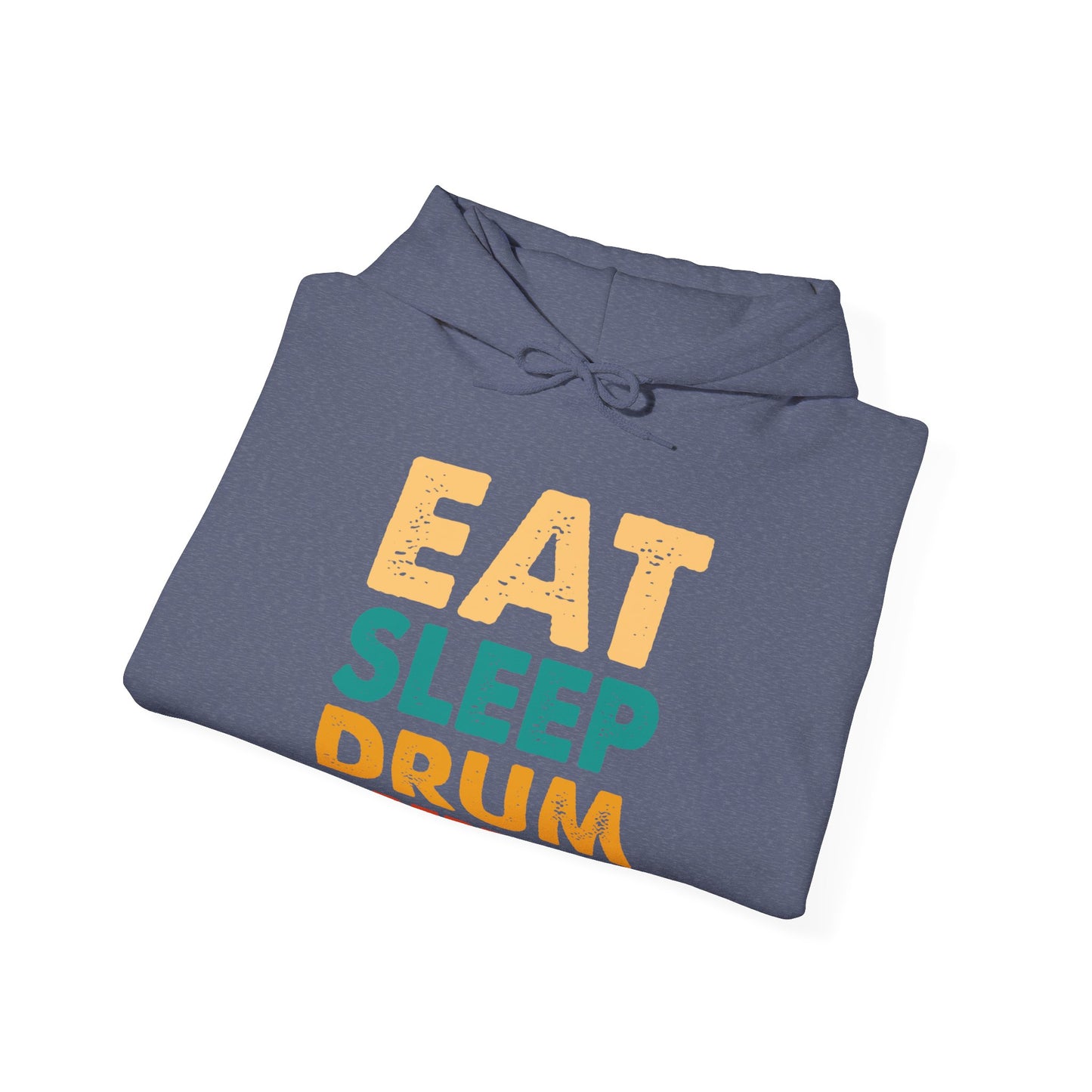 Eat. Sleep. Drum. Repeat. Unisex Heavy Blend™ Hooded Sweatshirt