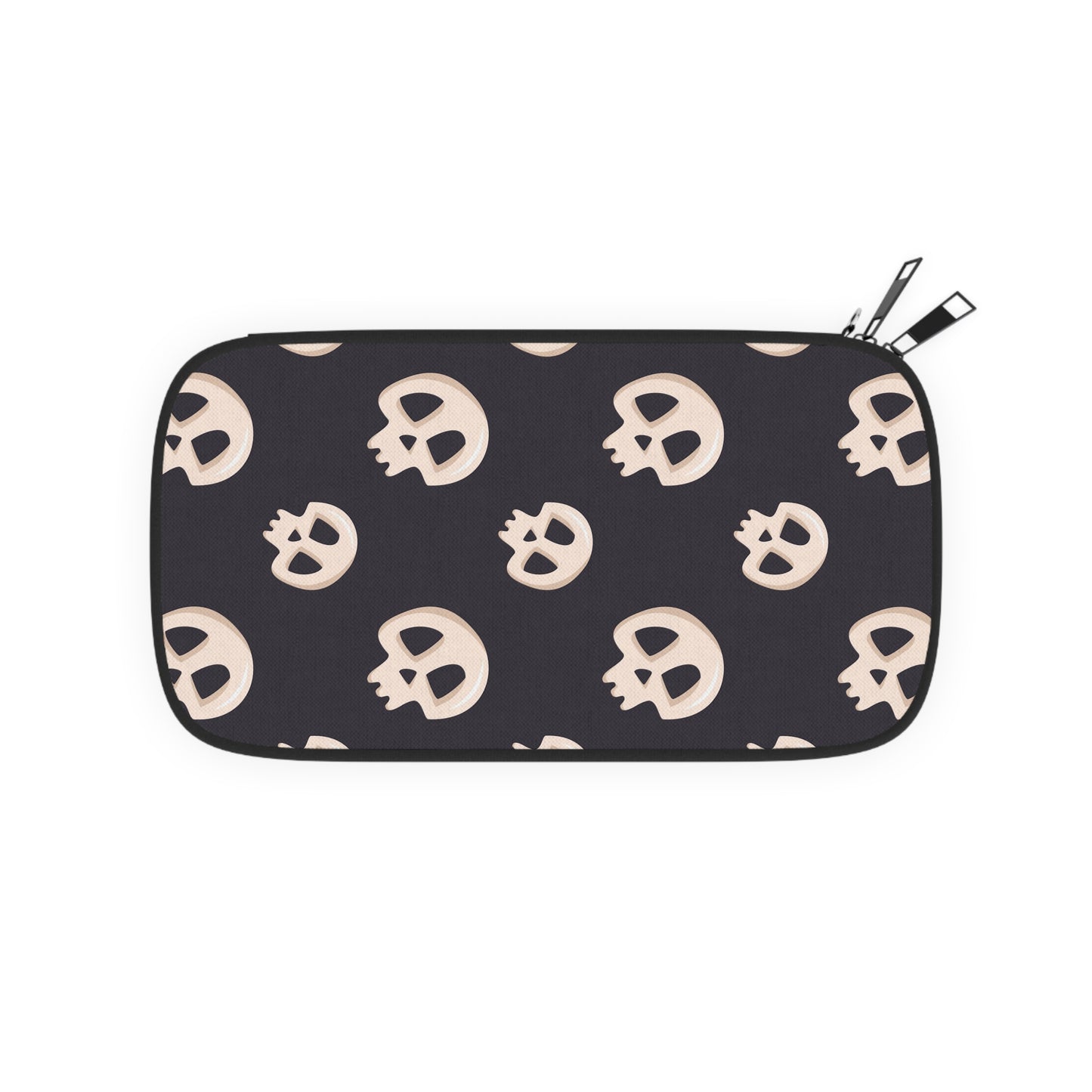 Black Skull Passport Wallet