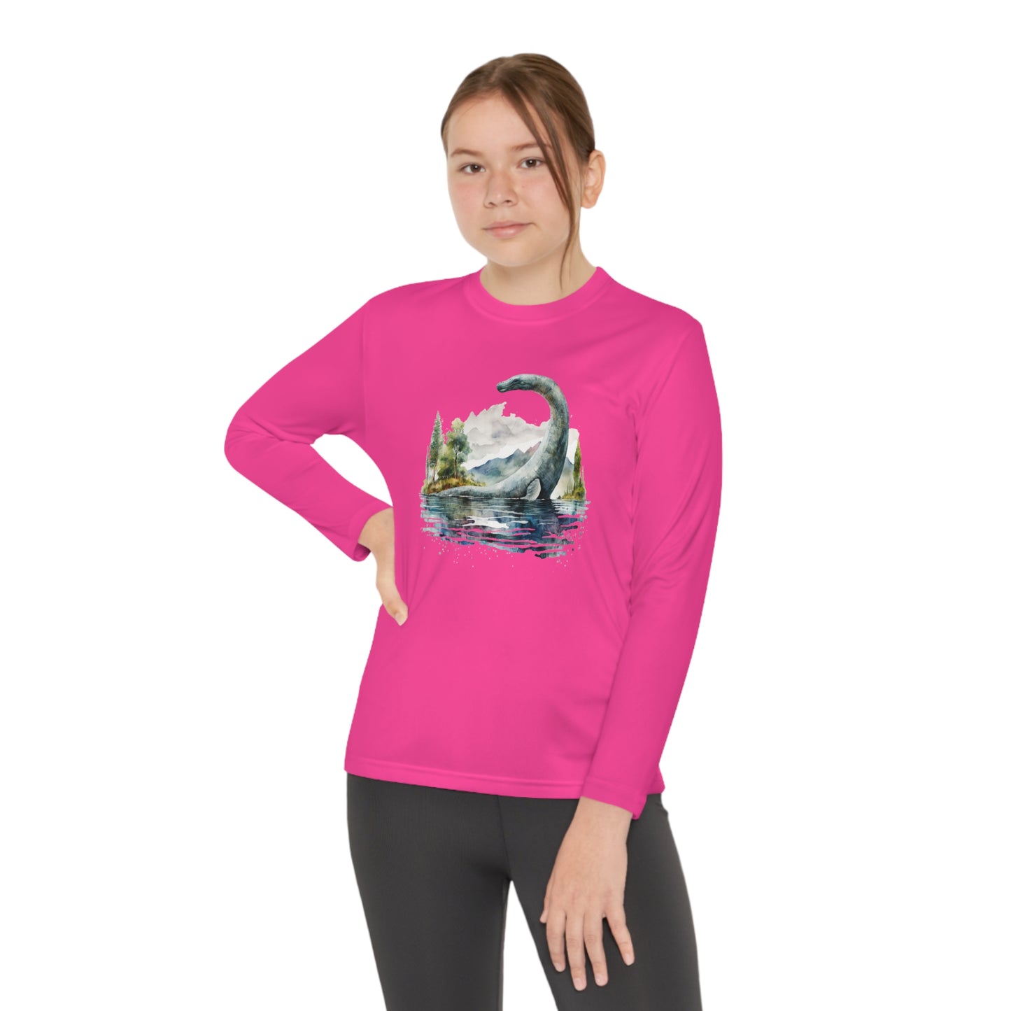 Nessie Youth Long Sleeve Competitor Tee