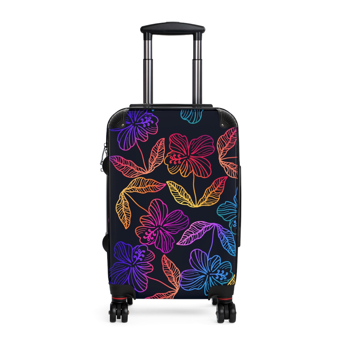 Rainbow Hibiscus Suitcase