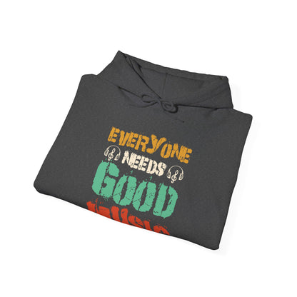 Everyone needs good music Unisex Heavy Blend™ Hooded Sweatshirt