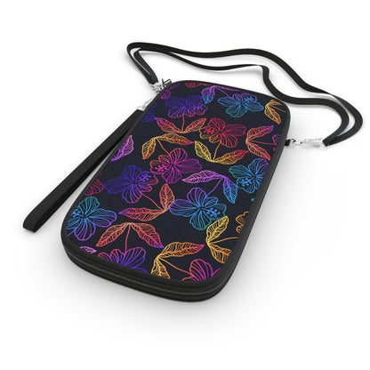 Rainbow Hibiscus Passport Wallet