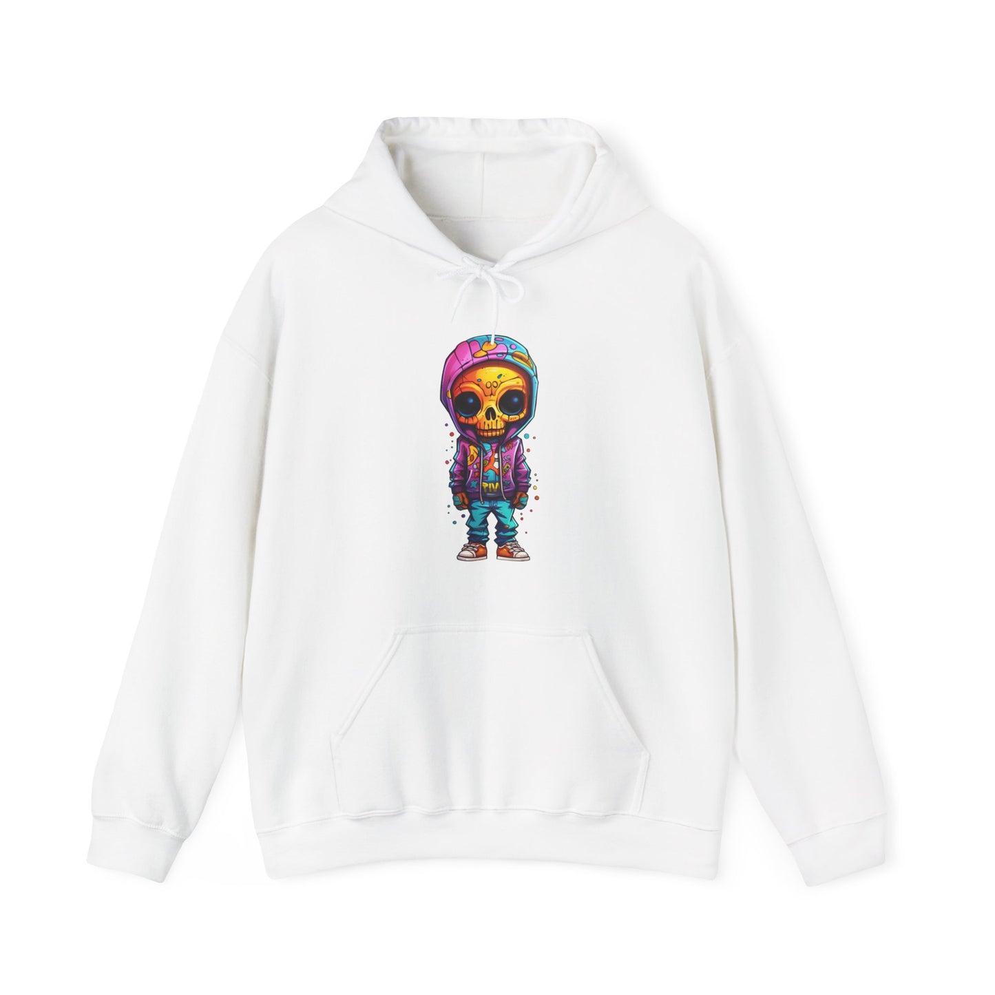 Graffiti Skullboy 8 Unisex Heavy Blend™ Hooded Sweatshirt