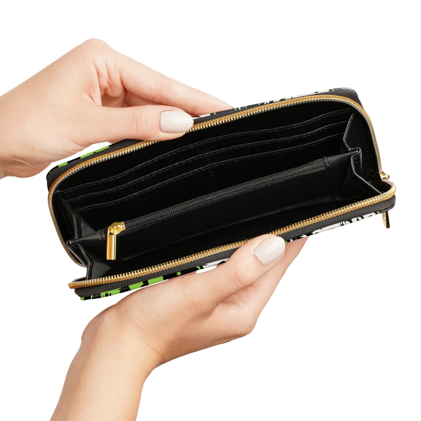 UFO Zipper Wallet