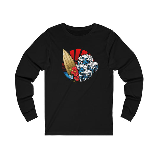 Surf Waves Long Sleeve Tee