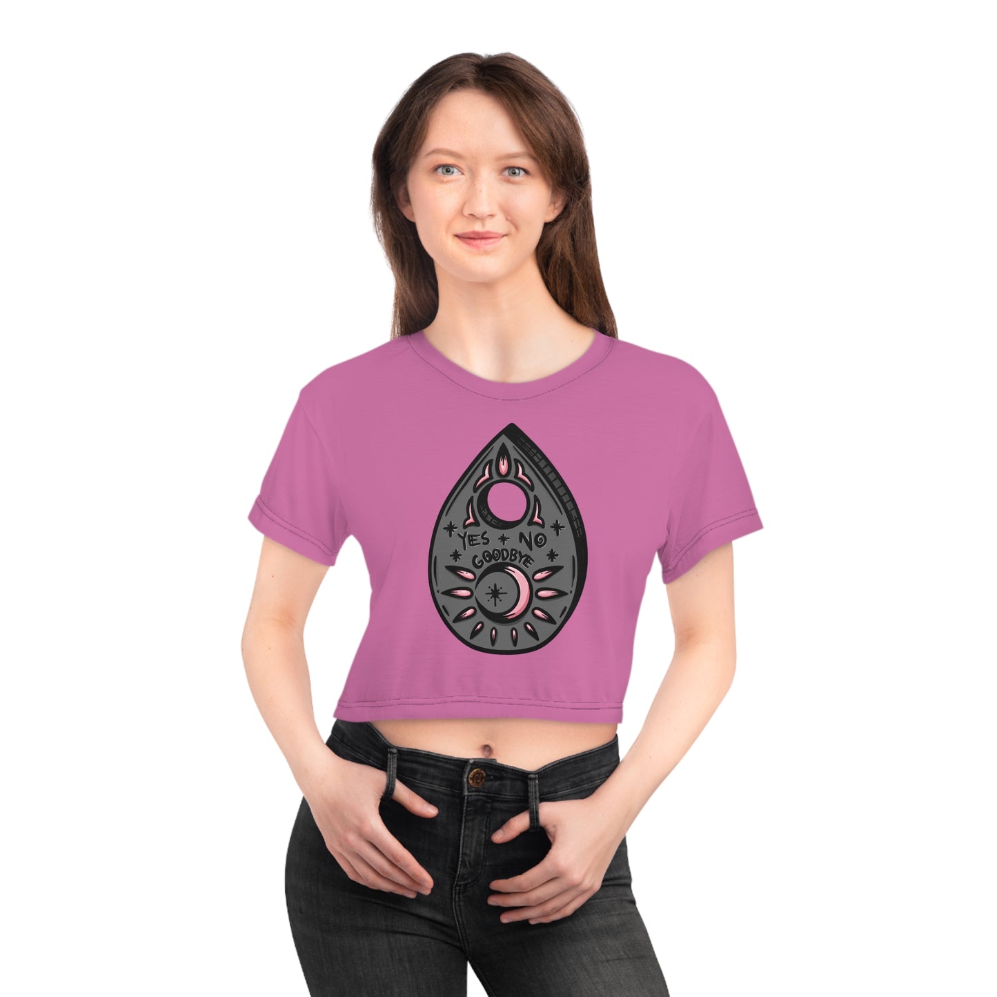 Planchette in pink Crop Tee