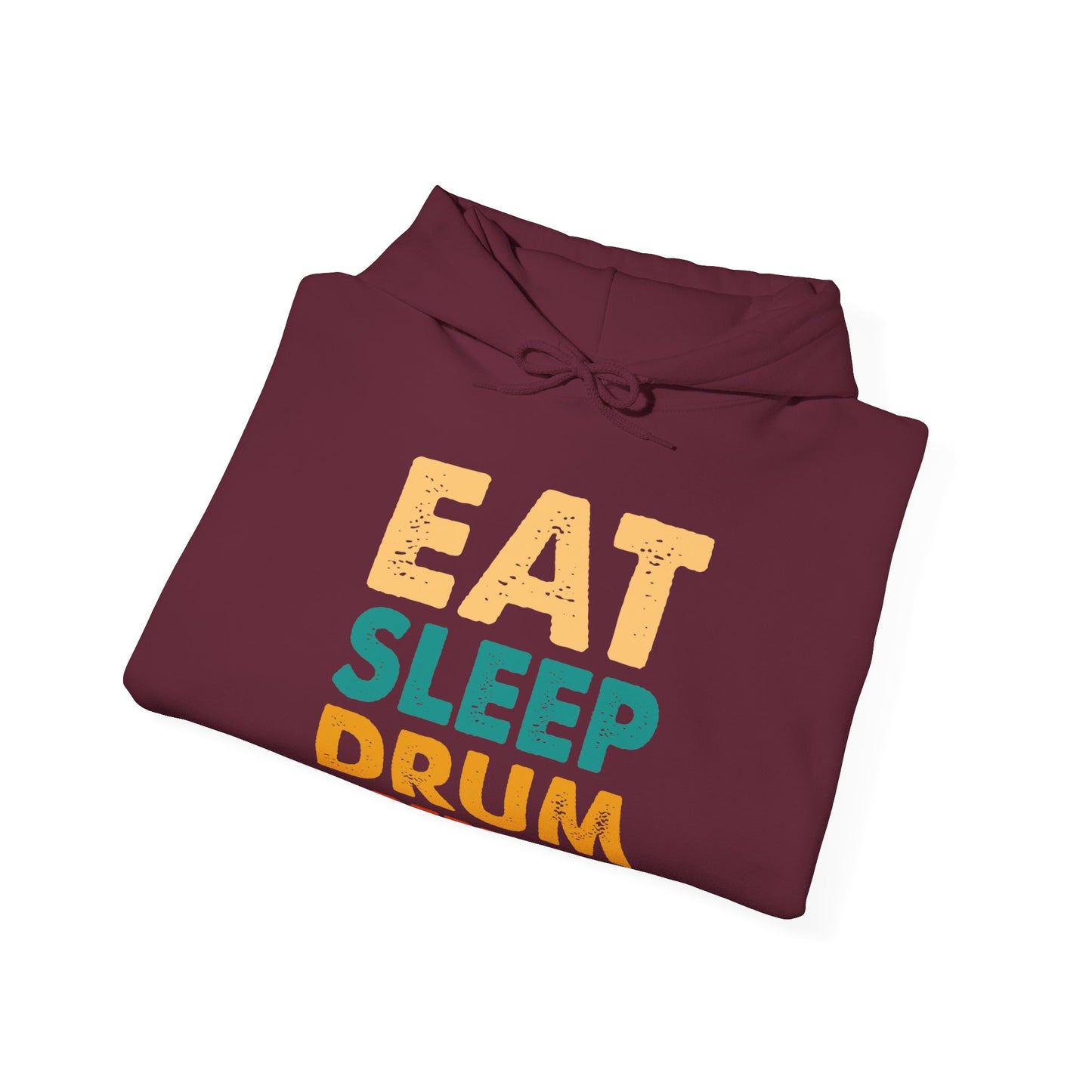 Eat. Sleep. Drum. Repeat. Unisex Heavy Blend™ Hooded Sweatshirt