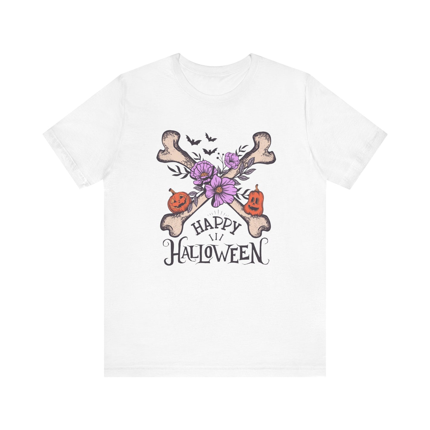 Happy Halloween Unisex Jersey Short Sleeve Tee