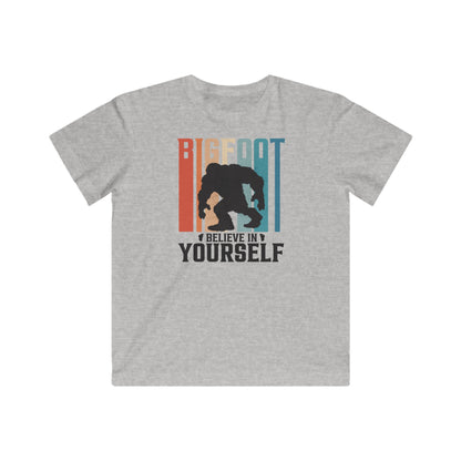 Bigfoot: believe in yourself Kids Fine Jersey Tee