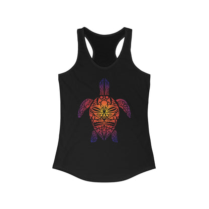 Sunset Turtle Women's Racerback Tank