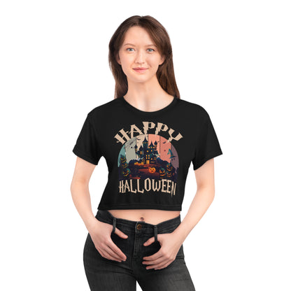 Happy Halloween Crop Tee