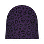 Cheetah Skulls in Purple Baby Beanie