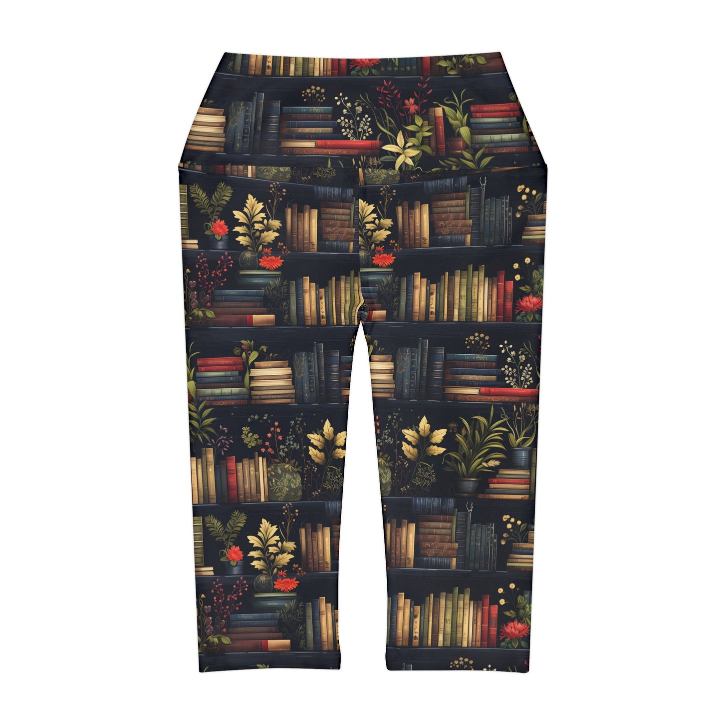 Books & plants Yoga Capri Leggings