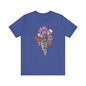 Skeleton Bouquet Unisex Jersey Short Sleeve Tee