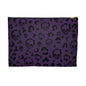 Cheetah Skulls in Purple Accessory Pouch