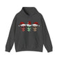 Santa Skulls Unisex Heavy Blend™ Hooded Sweatshirt