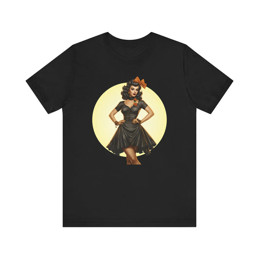 Raven Halloween Bombshell 3 Unisex Jersey Short Sleeve Tee