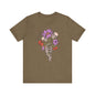 Skeleton Bouquet Unisex Jersey Short Sleeve Tee