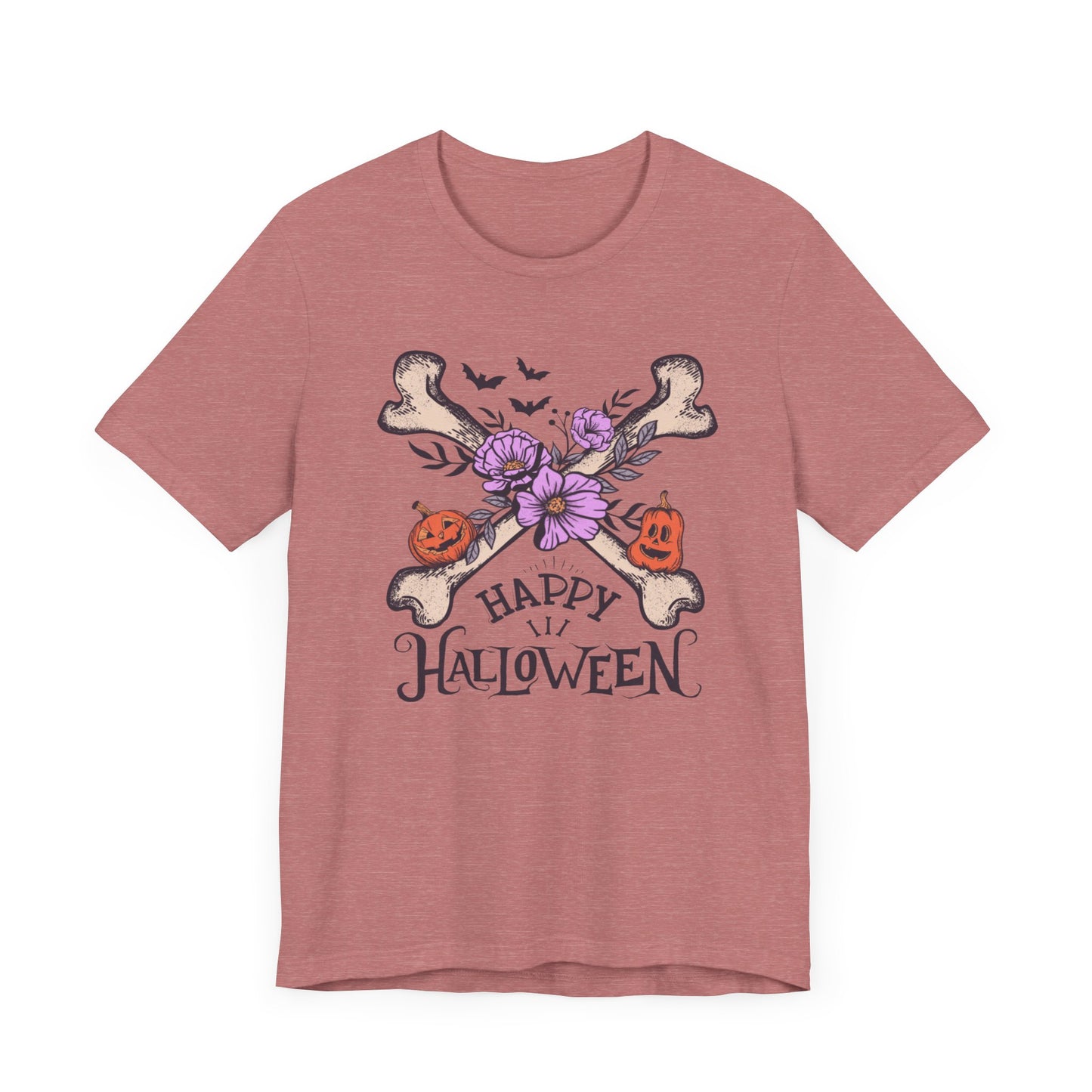 Happy Halloween Unisex Jersey Short Sleeve Tee