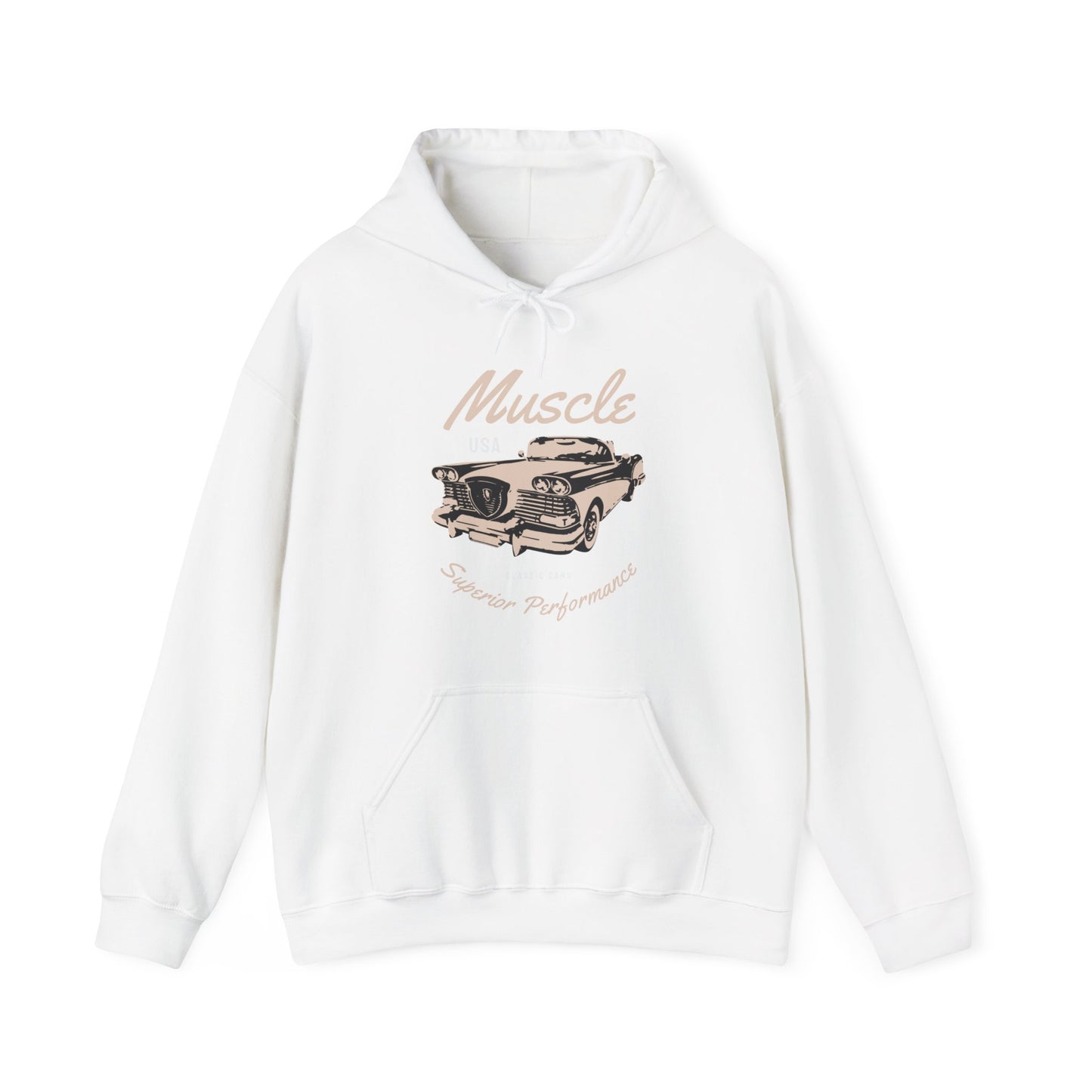 Muscle Car Unisex Heavy Blend™ Hooded Sweatshirt