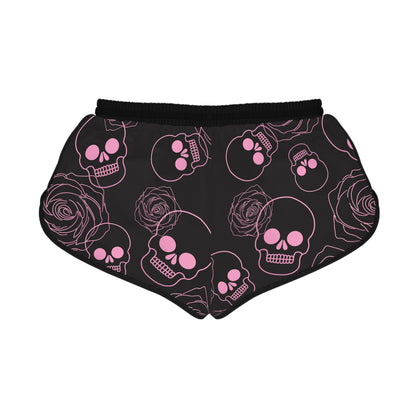 Skulls & Roses Relaxed Shorts