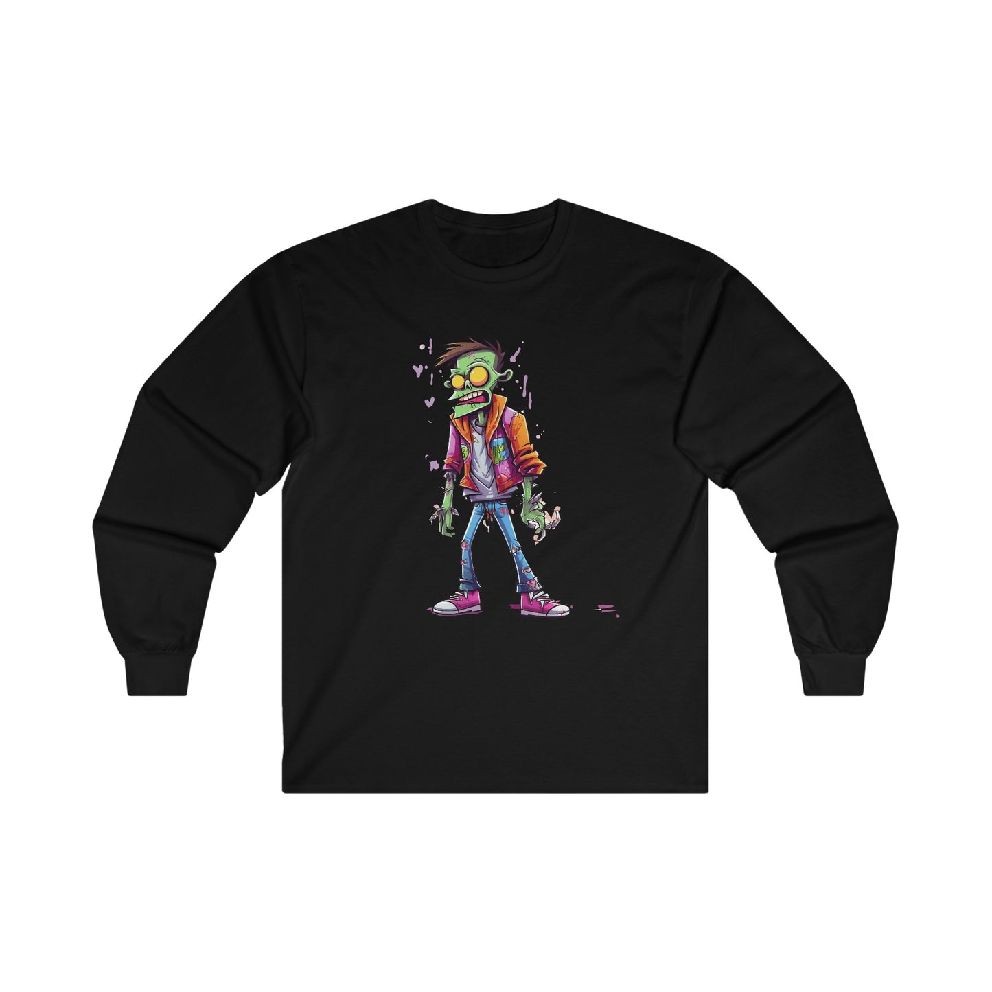 Graffiti Zombie 20 Ultra Cotton Long Sleeve Tee