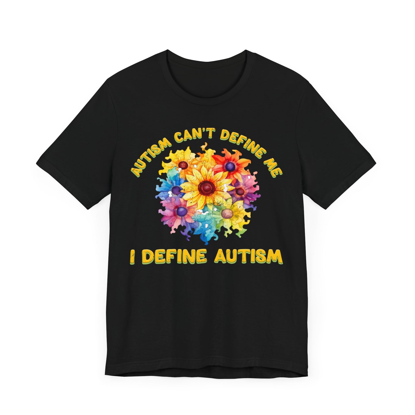 I define autism Unisex Jersey Short Sleeve Tee