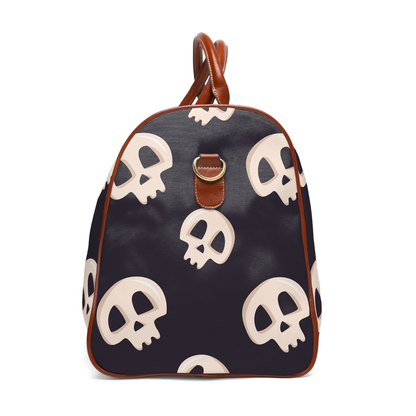 Black Skull Waterproof Travel Bag