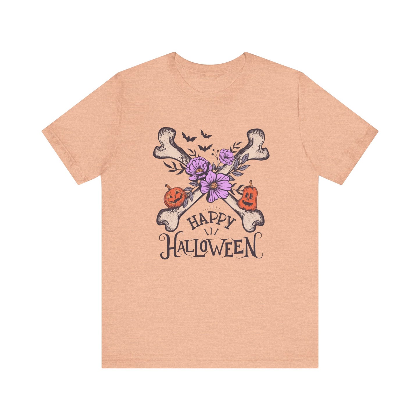 Happy Halloween Unisex Jersey Short Sleeve Tee