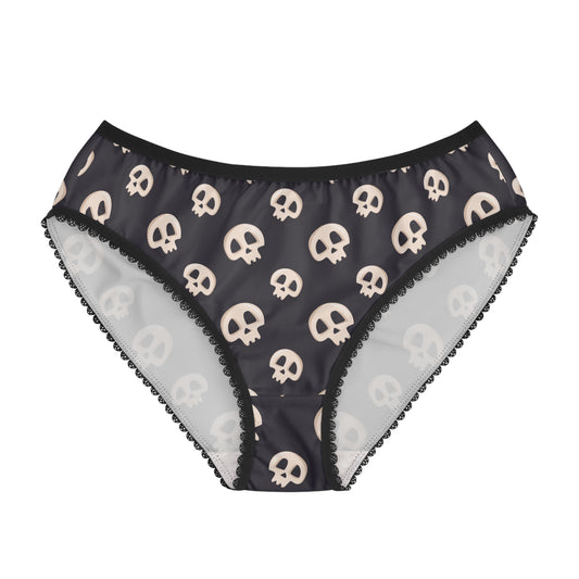 Black Skulls Women's Briefs