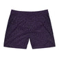 Cheetah Skulls in Purple Mid-Length Swim Shorts