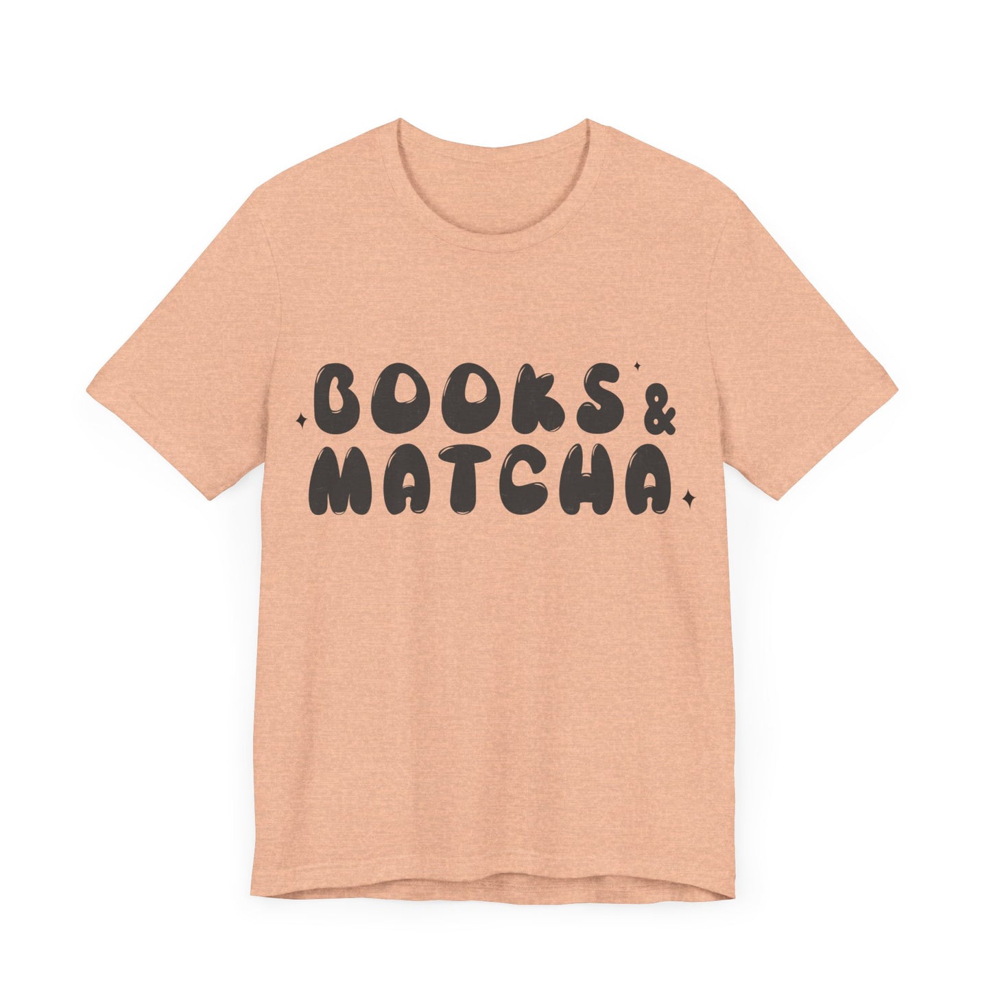 Books and matcha Unisex Jersey Short Sleeve Tee