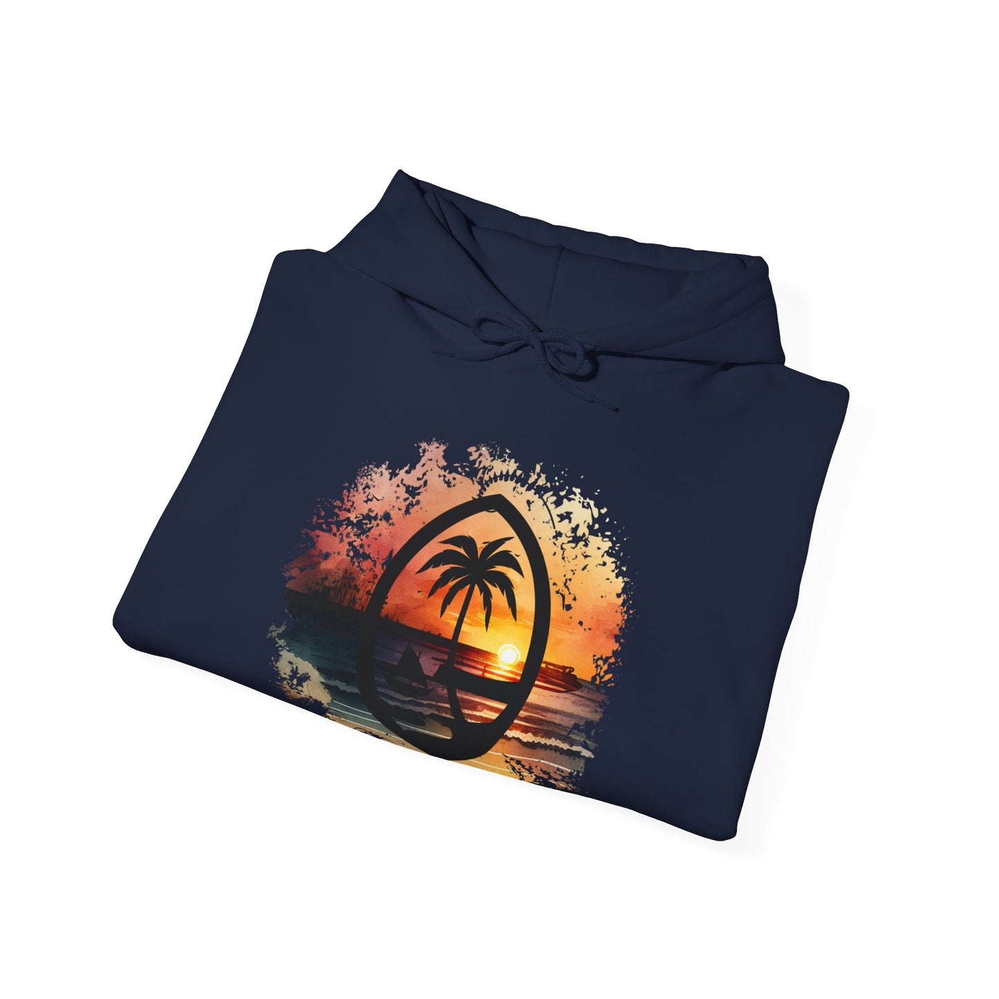 Guam Sunset Unisex Heavy Blend™ Hooded Sweatshirt