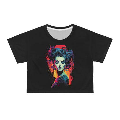 Sashaphina Frankenstein Crop Tee