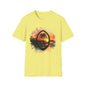 Guam Seal Sunset Unisex Softstyle T-Shirt