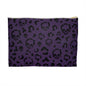 Cheetah Skulls in Purple Accessory Pouch