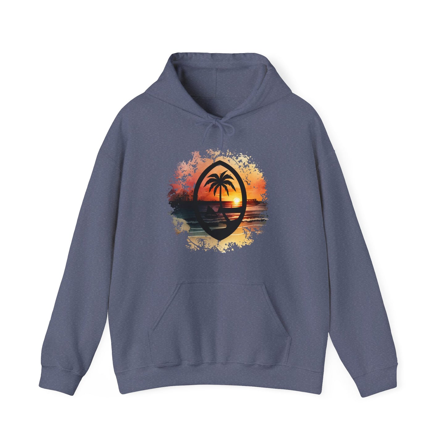 Guam Sunset Unisex Heavy Blend™ Hooded Sweatshirt