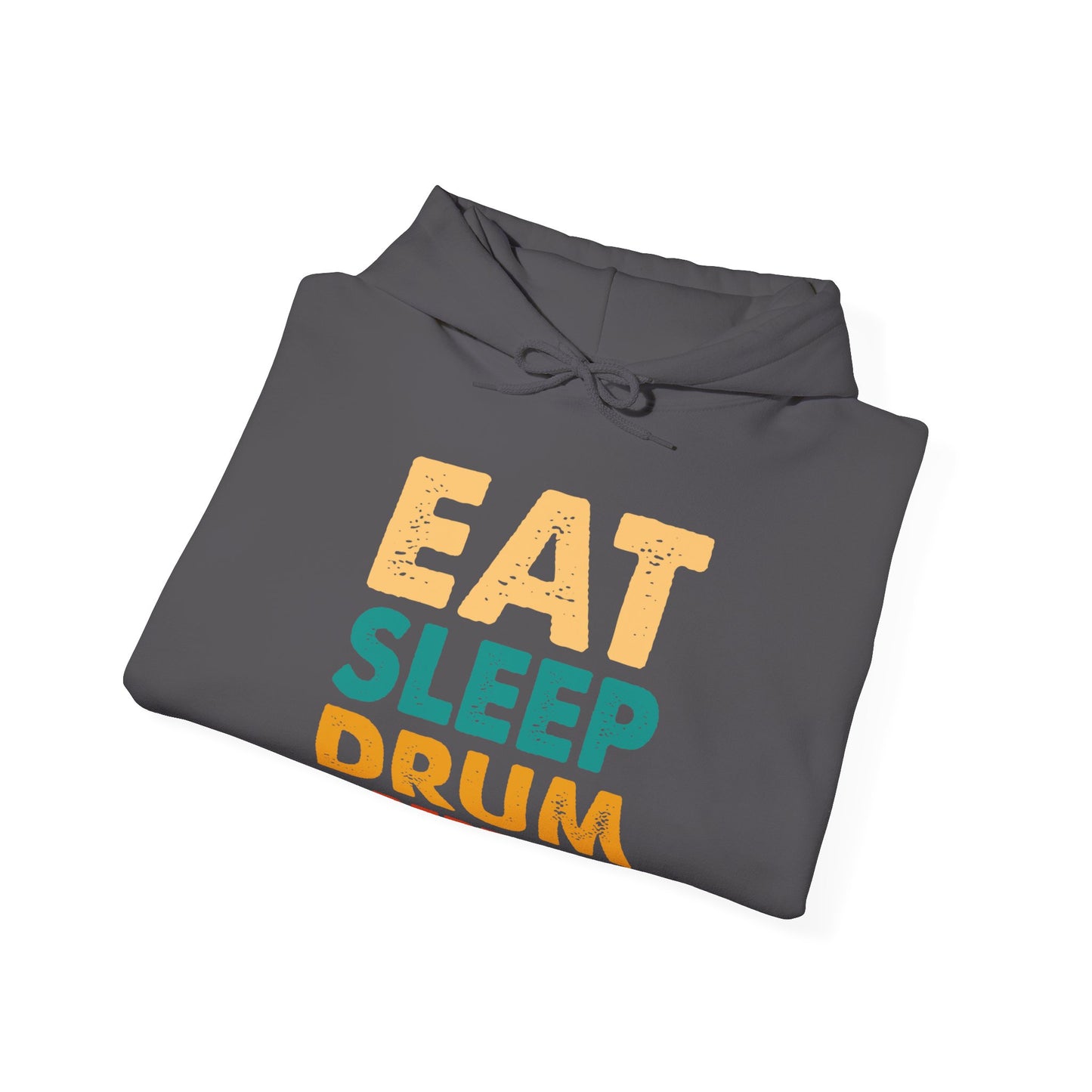 Eat. Sleep. Drum. Repeat. Unisex Heavy Blend™ Hooded Sweatshirt